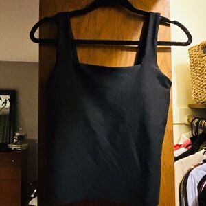 Abercrombie YPB Square Neck Tank with Built in Bra